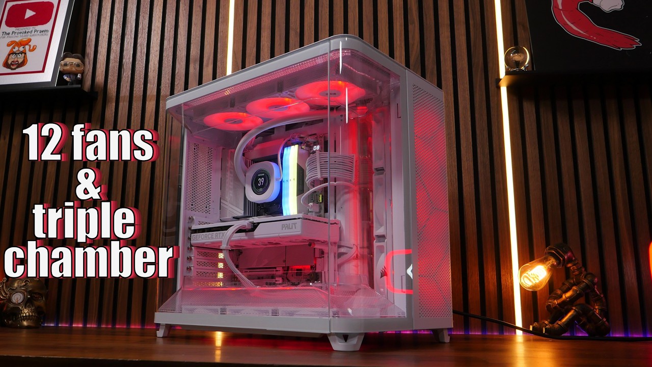 Пошаговое руководство по сборке системы жидкостного охлаждения Corsair AIR 5400 с двухвентиляторн...