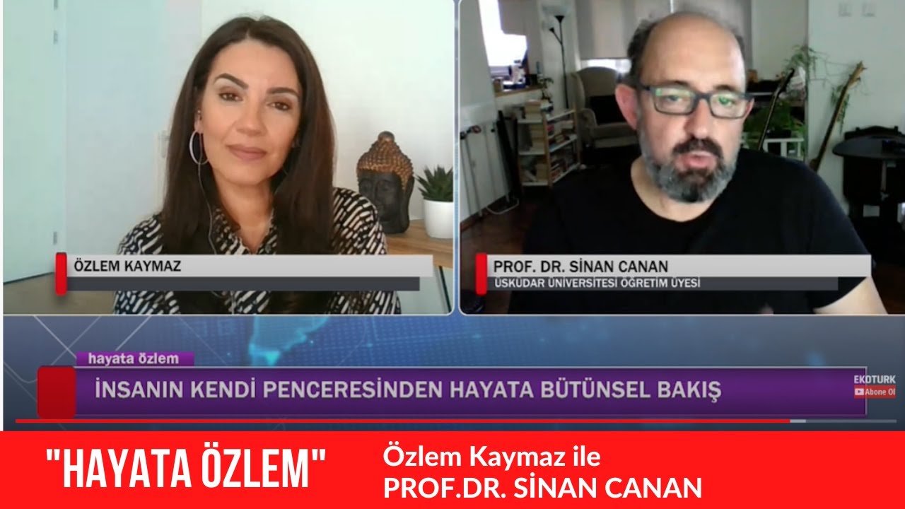 HAYATA ÖZLEM'de KONUK PROF. DR. SİNAN CANAN #SinanCanan #HayataÖzlem #ÖzlemKaymaz #açıkbeyin