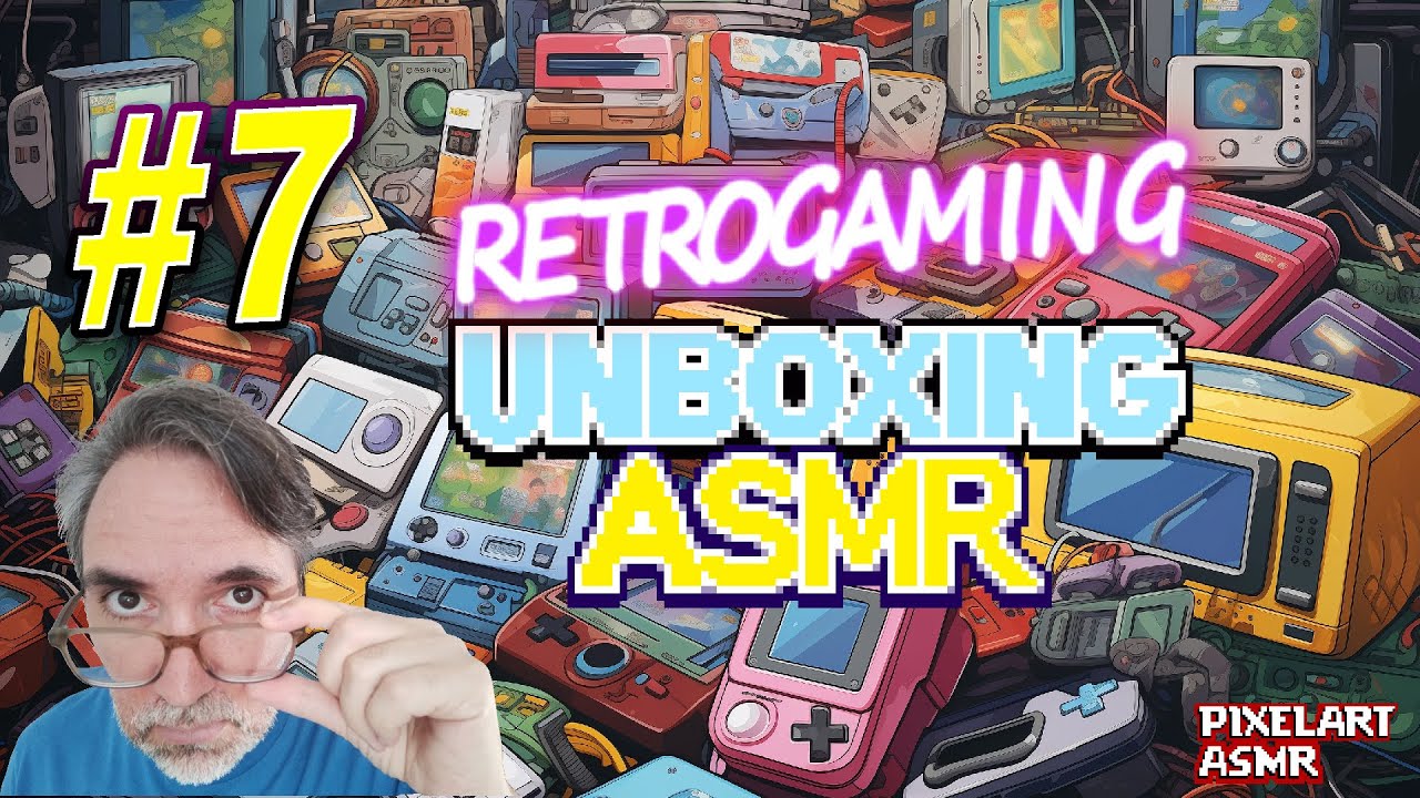 🕹️📦 #7 Retrogaming Unboxing [ASMR]