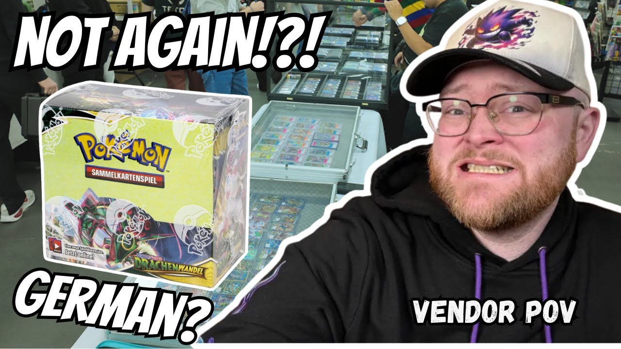 I almost got got cooked AGAIN LOL | CCS TCG CON 5 Vendor POV
