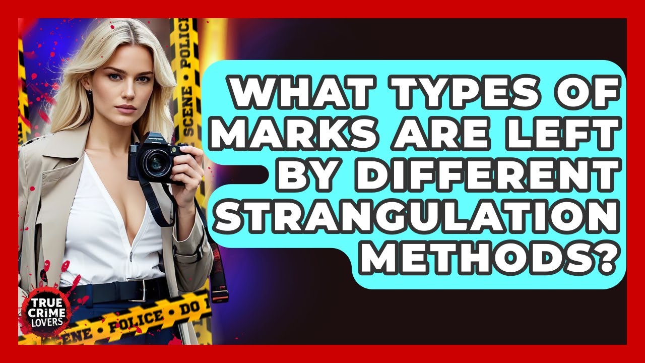 What Types Of Marks Are Left By Different Strangulation Methods? - True Crime Lovers