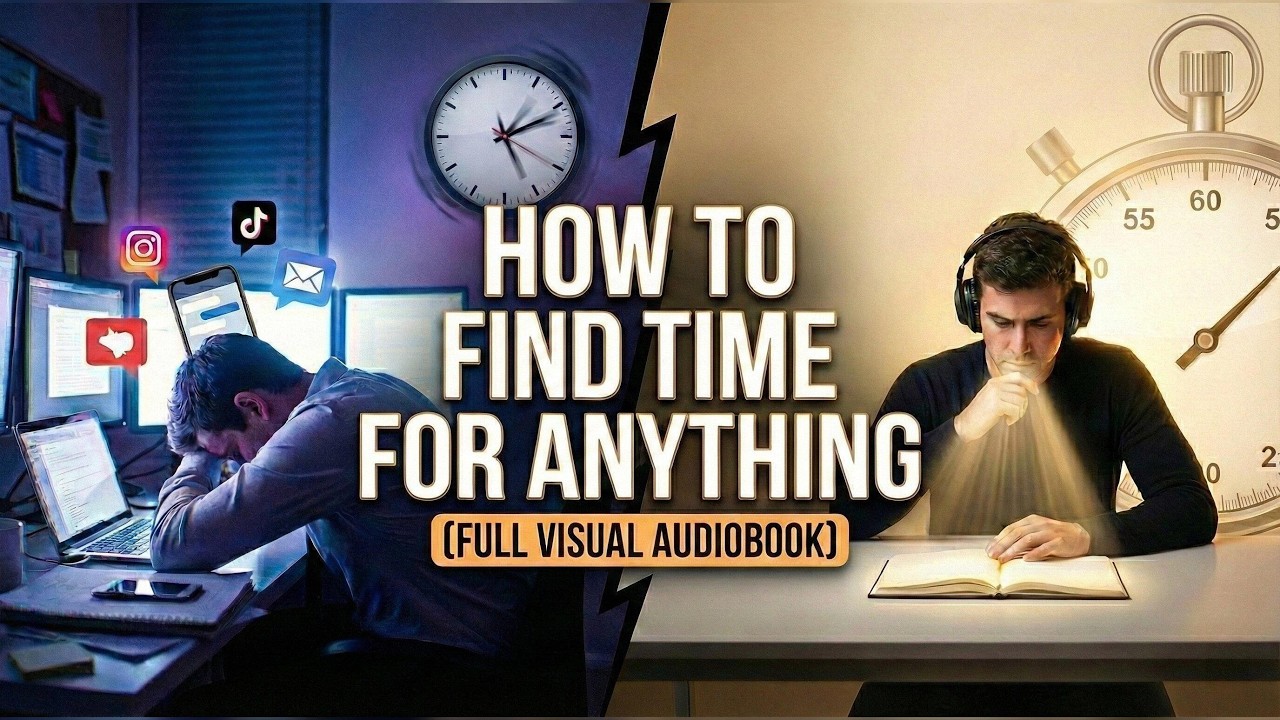 How To Find Time For Anything & Master Focus (Full Visual Audiobook)