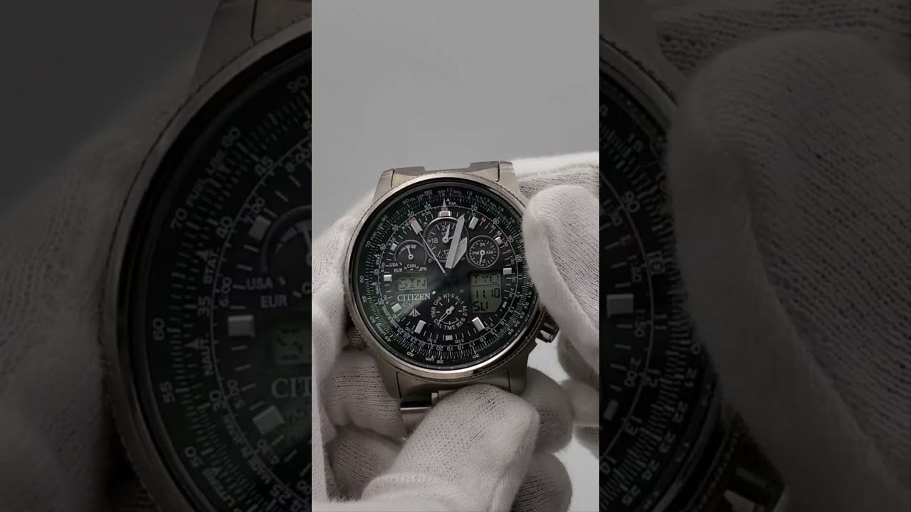 Citizen Promaster PMV65-2271 Introduction to the Functions U680-T016677 時刻合わせ 基準位置修正