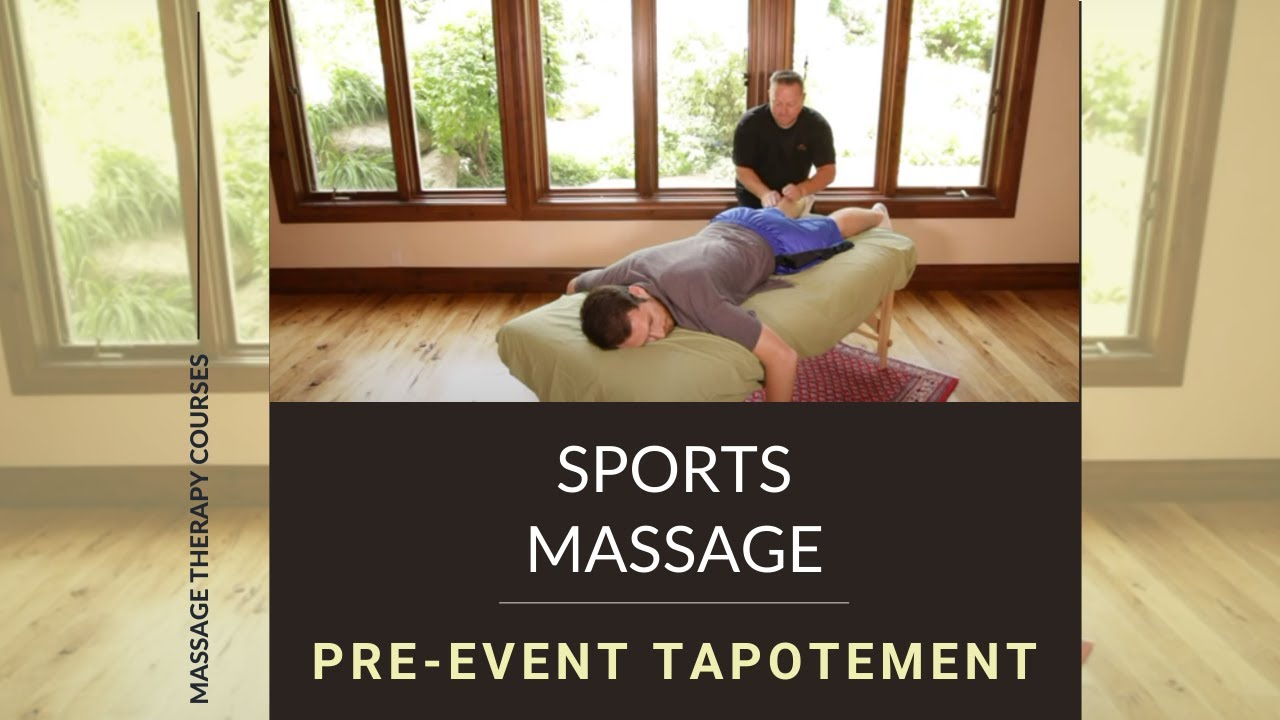 Sports Massage | Pre-Event Tapotement