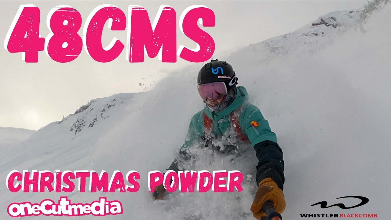 48cm of Christmas Powder at Whistler   onecutmedia   Lets Go Skiing