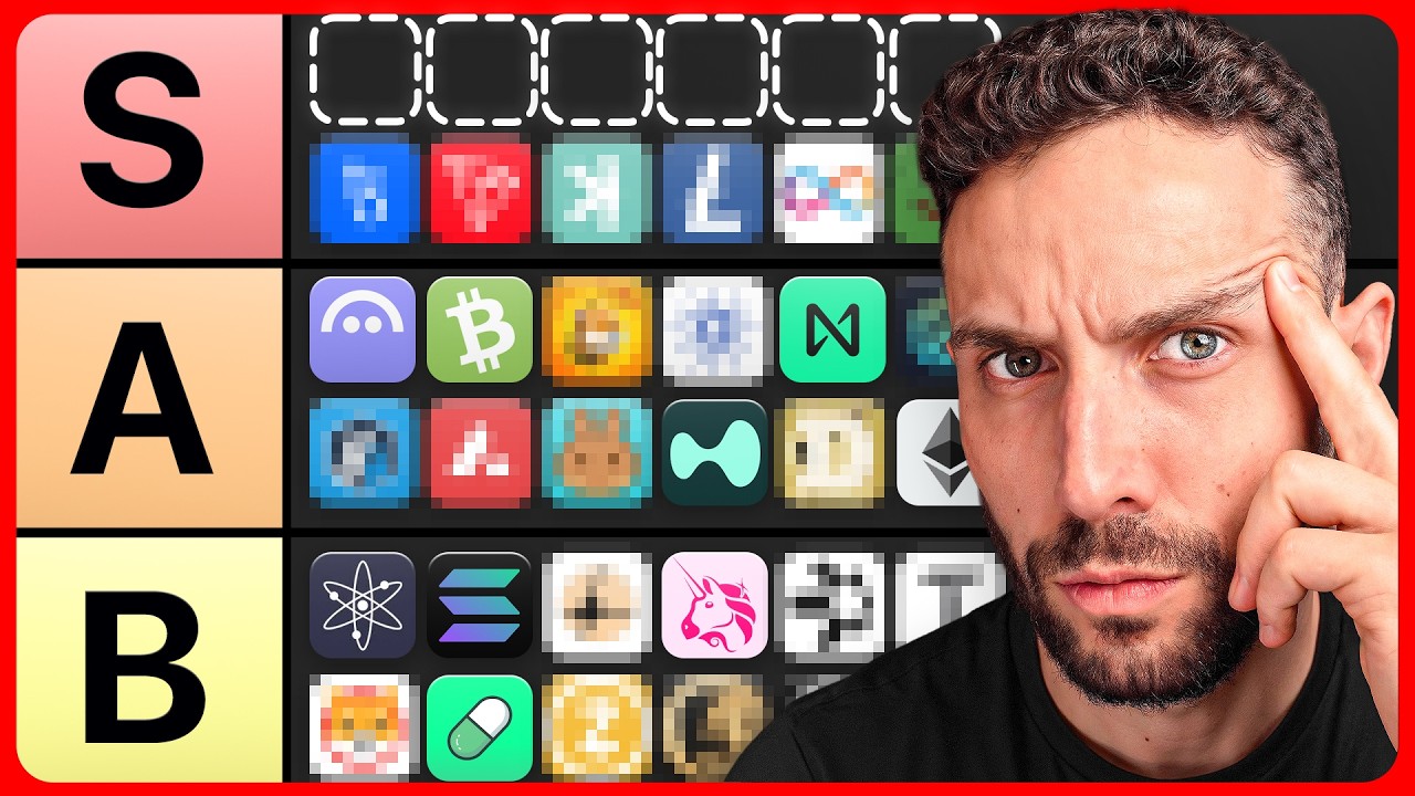 Ranking Top 50 Crypto Coins LIVE (MEGA Tier List)