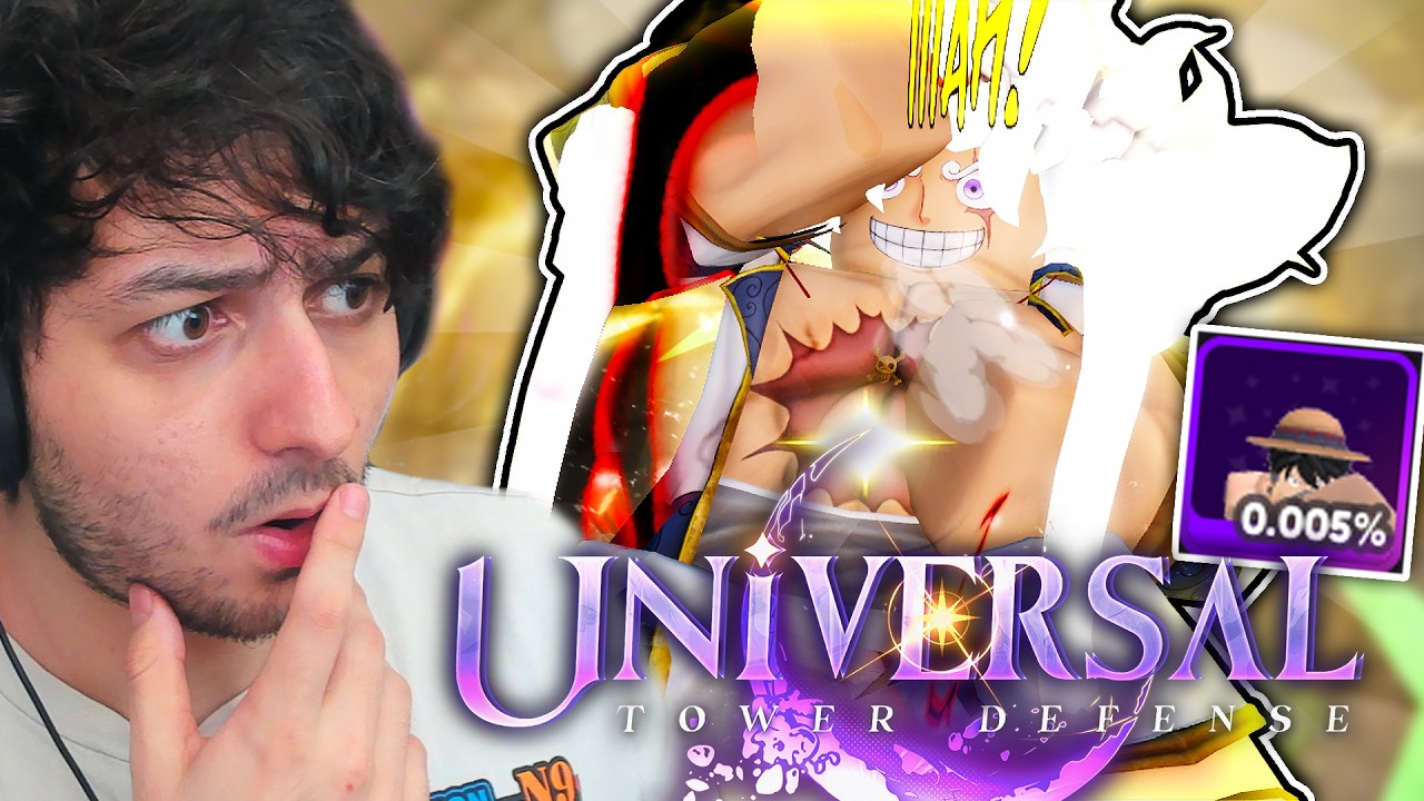 Прокачиваю 0,005% УНИВЕРСАЛЬНОГО Луффи (Gear 5) в Roblox!