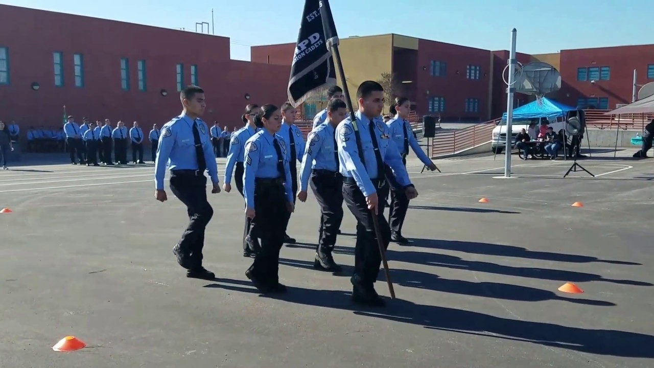 LAPD MISSION CADETS DRILL COMPETITION  (2017)