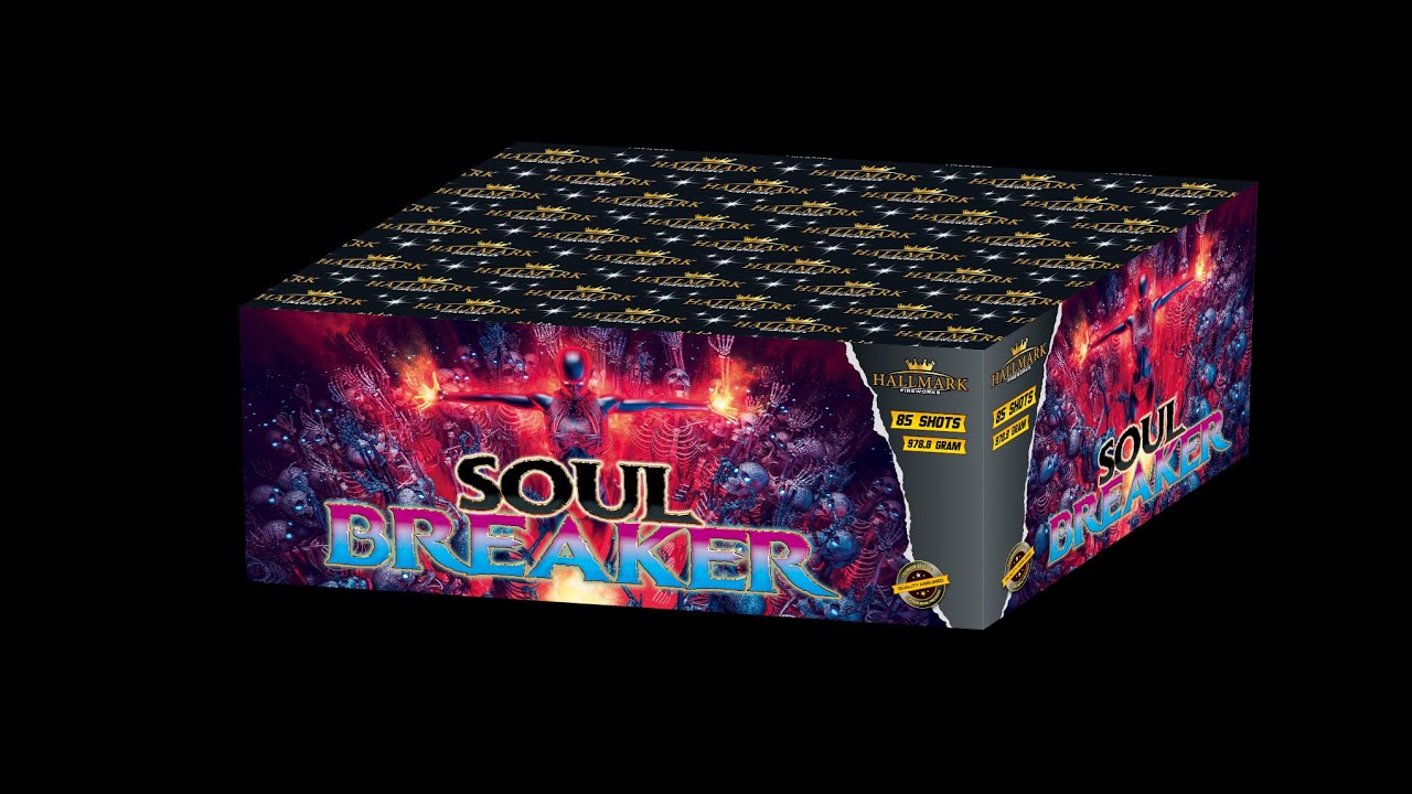 Soul Breaker Hallmark Fireworks  avaialable from www.fireworkscoventry.co.uk