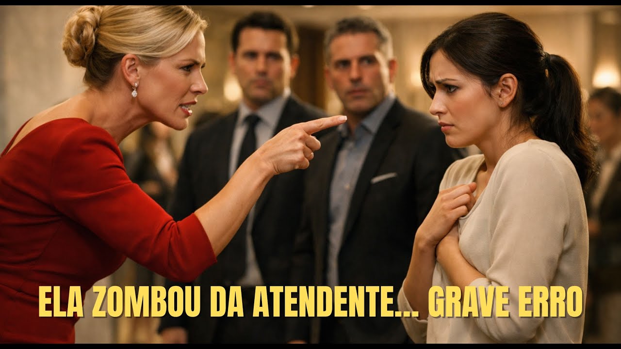 ELA ZOMBOU DA ATENDENTE EM MANDARIM… GRAVE ERRO