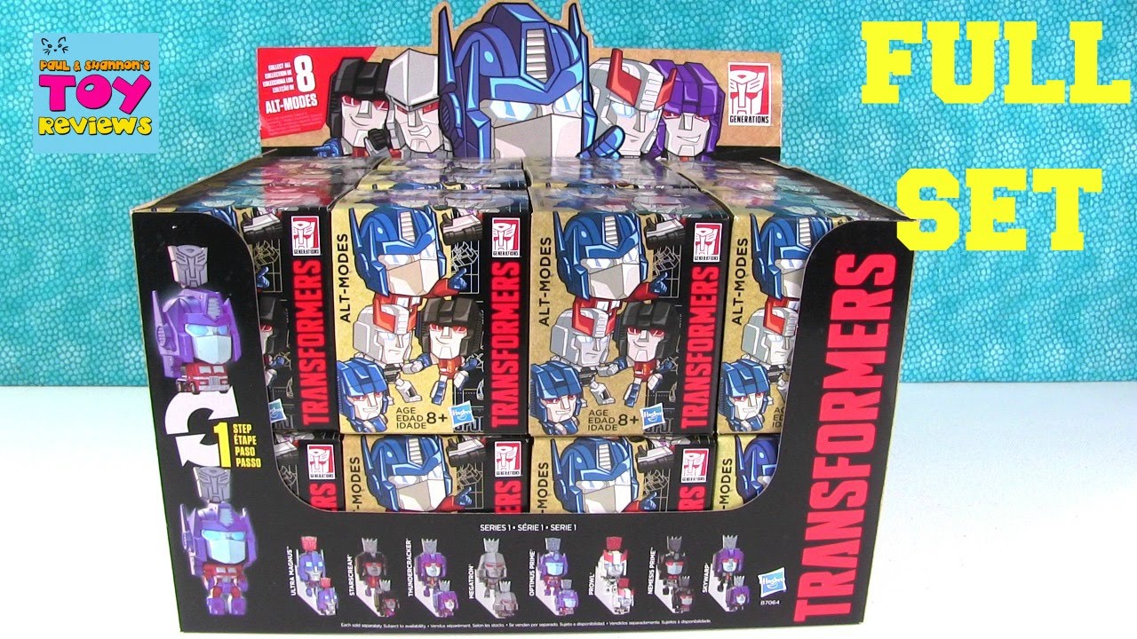 Transformers Generations Alt Mode Blind Box Figure Opening Review | PSToyReviews
