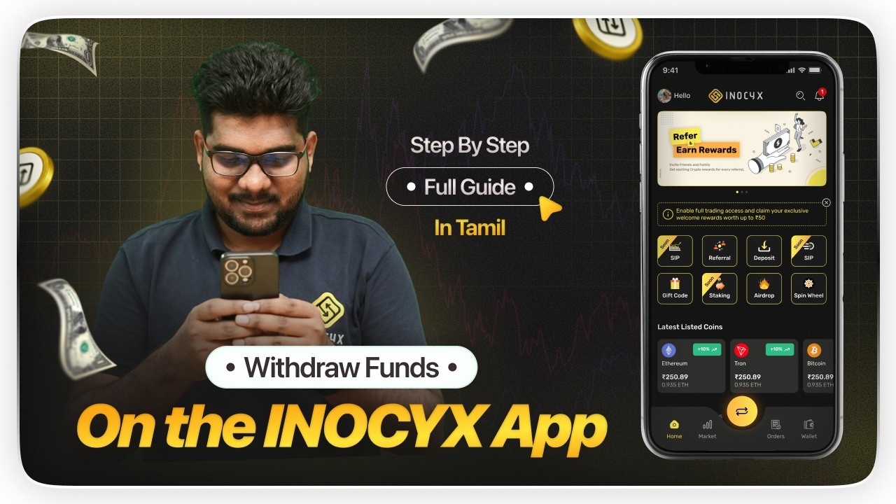 How to Withdraw on INOCYX | Step-by-Step Guide