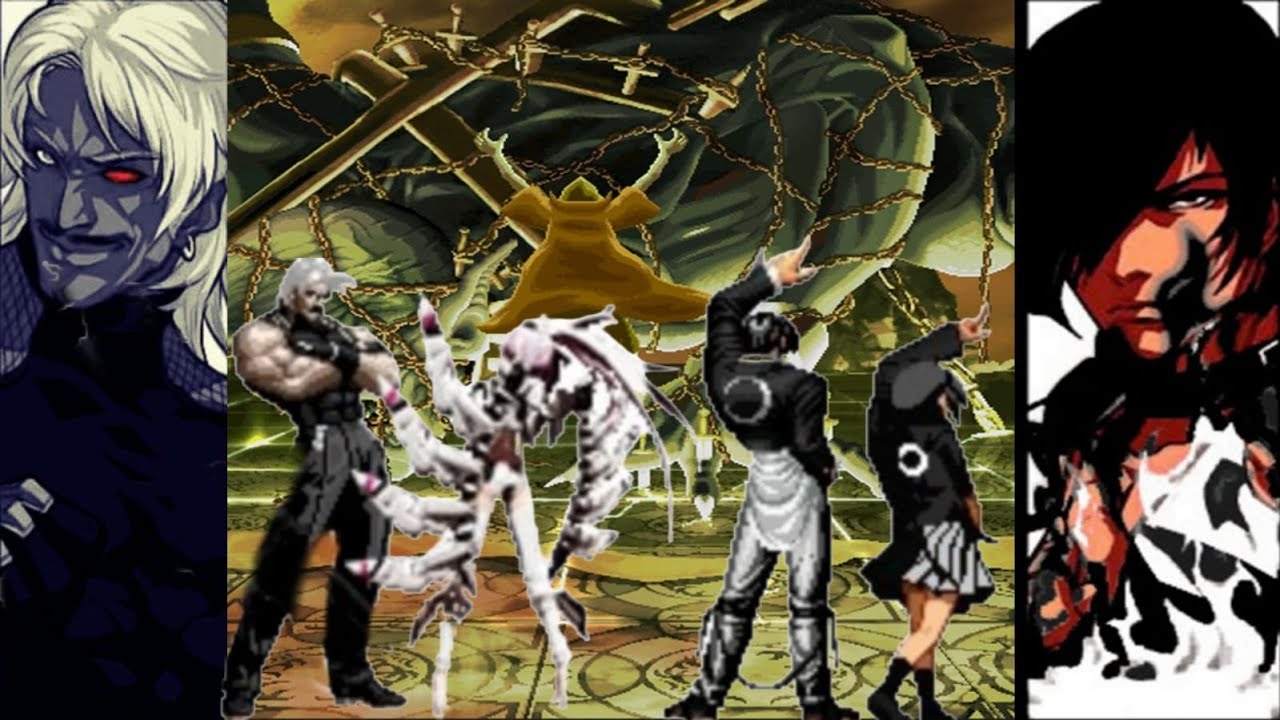 KOF (TM) W.F Iori Yagami VS Flames Rugal B