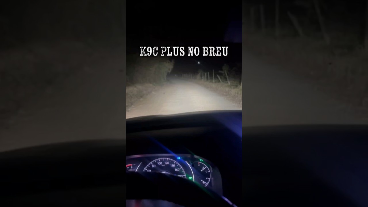 Led K9C Plus 200W 6000k no breu. Honda CR-V 2016.