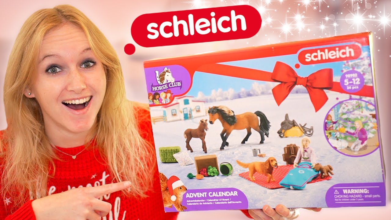 Schleich paarden ADVENTSKALENDER UNBOXING 2023! 🤩🎄