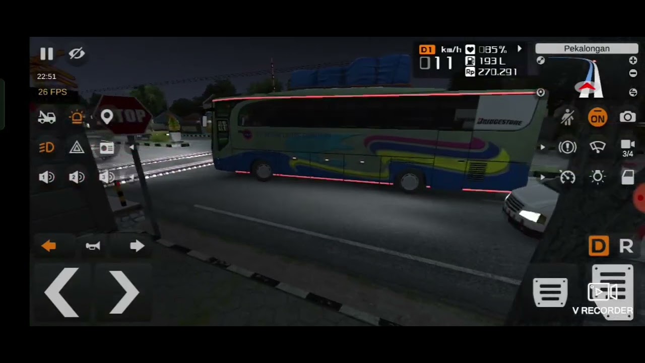 Full panturaaa no toll sampai pelabuhan || trip Surabaya -medan #bussid #masukberanda #fypviralシ 