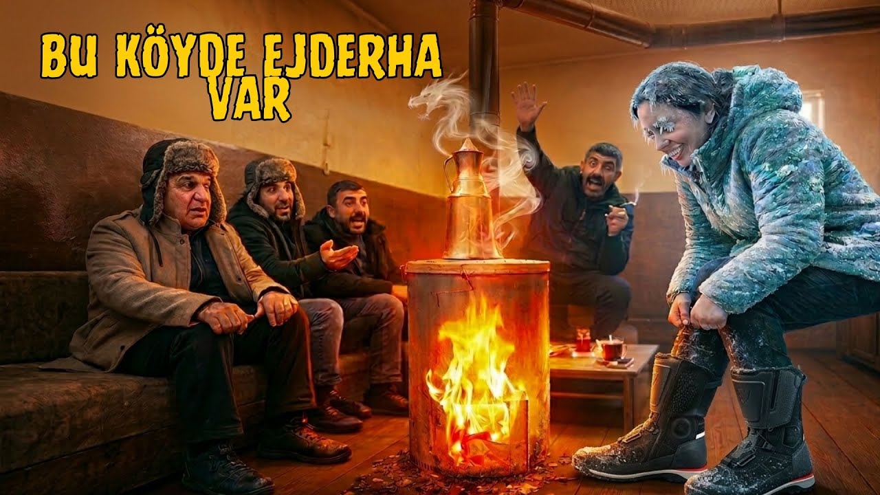DONUYORDUM GÜLEREK ISINDIM! Hakkari-Van / Tek Kadın Tek Motor 81 İl Türkiye 181