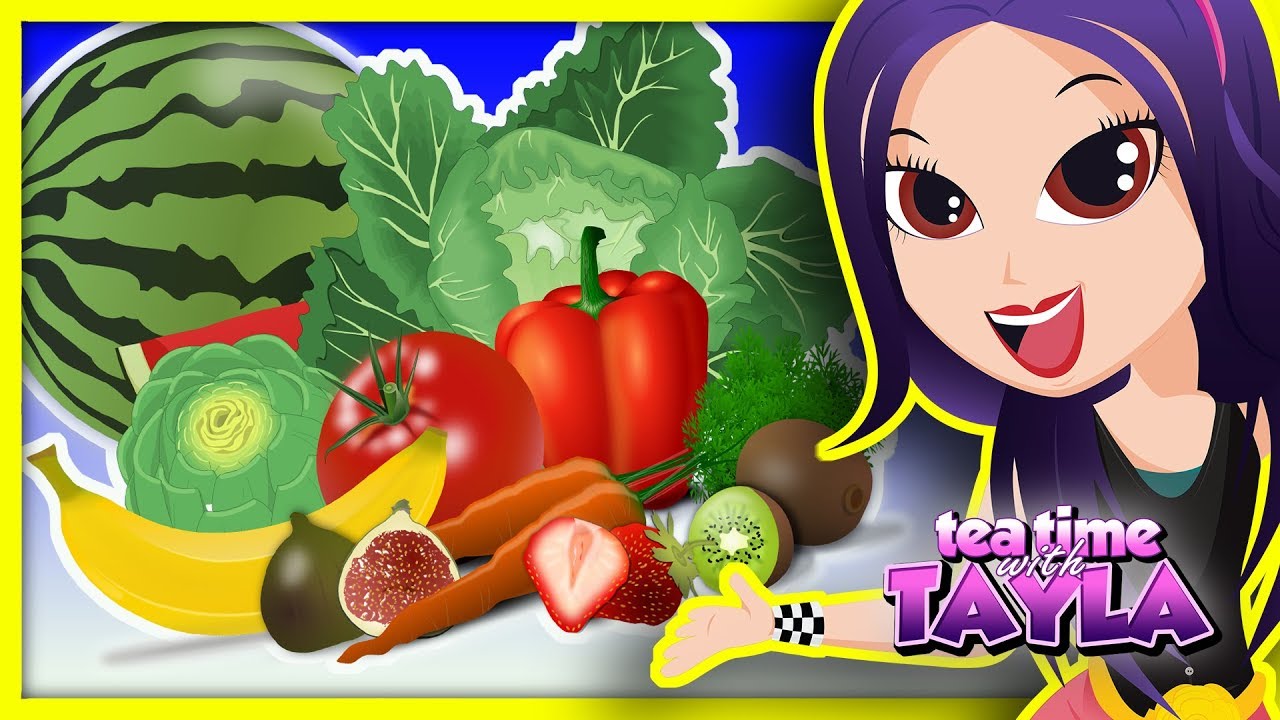 Learn Fruits and Vegetables for Kids | Healthy Habits for Children | Healthy Food for Babies