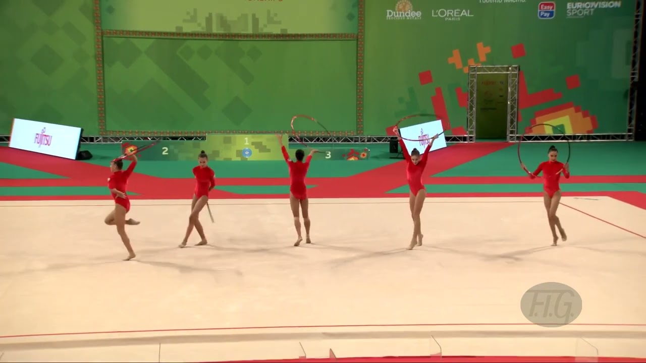Azerbaijan (AZE) - 2022 Rhythmic Worlds, Sofia (BUL) - Qualifications 5 Hoops