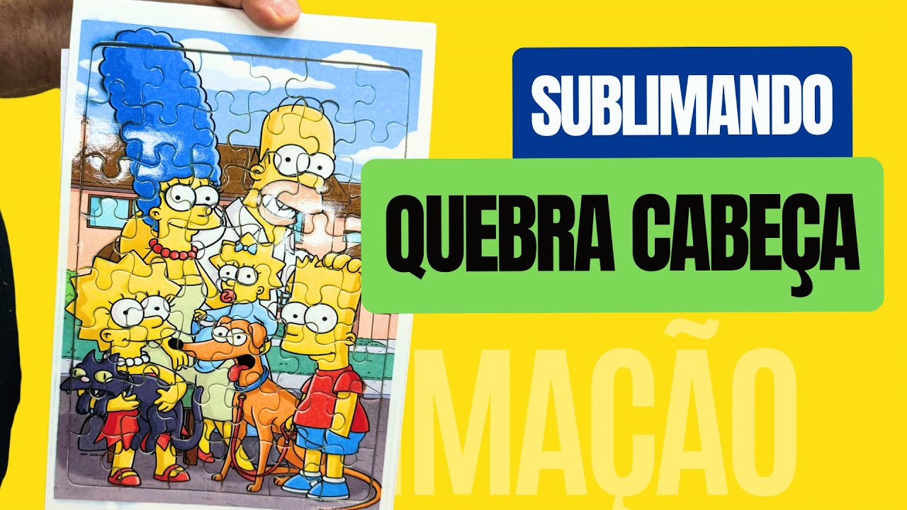 Como Sublimar um Quebra-Cabeça de Papelão - Dicas e Produtos Essenciais para Sublimadores