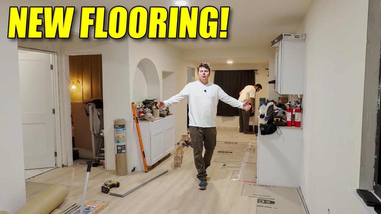 My 100 Year Old Home Gets New Flooring!