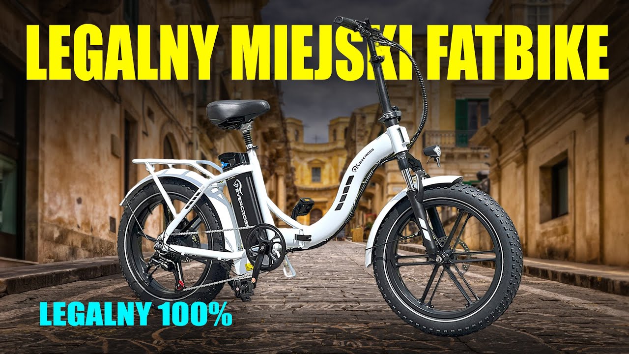 Evercross EK6 Miejski e-Bike kt&oacute;ry Podbija Leśne Szlaki