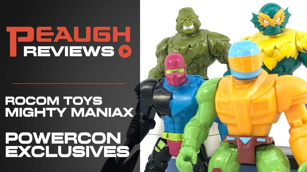 Video Review: Mighty Maniax POWERCON EXCLUSIVES!