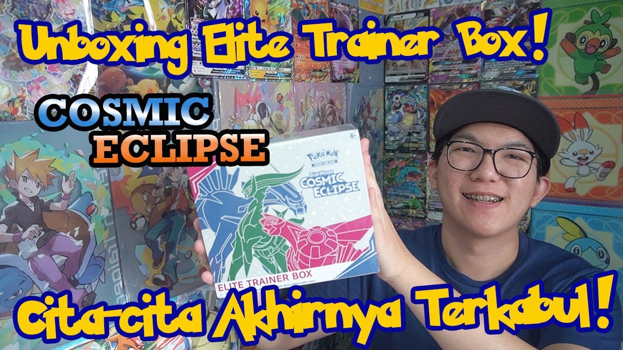 TERKABUL! Unboxing Elite Trainer Box Cosmic Eclipse! - Pokemon TCG