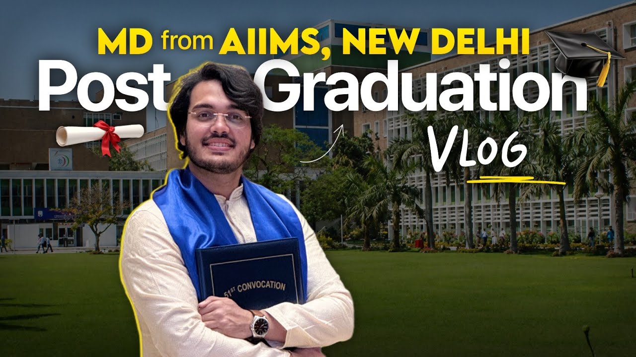 Getting my Second Degree🎓 from AIIMS, Delhi | It's Dr Aman Tilak, 