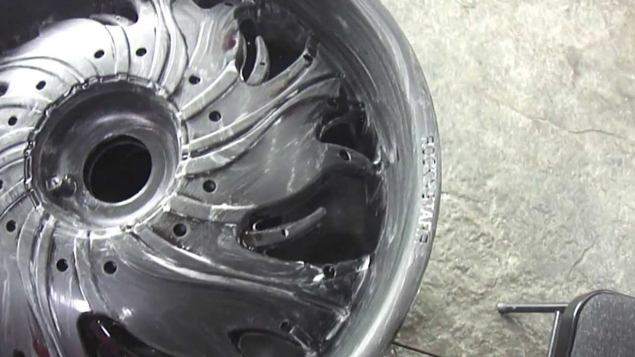 HILLYARD CUSTOM RIM&TIRE HOW TO PAINT A WHEEL HOW TO SAND A WHEEL ROCKNSTARR 565 BUSH