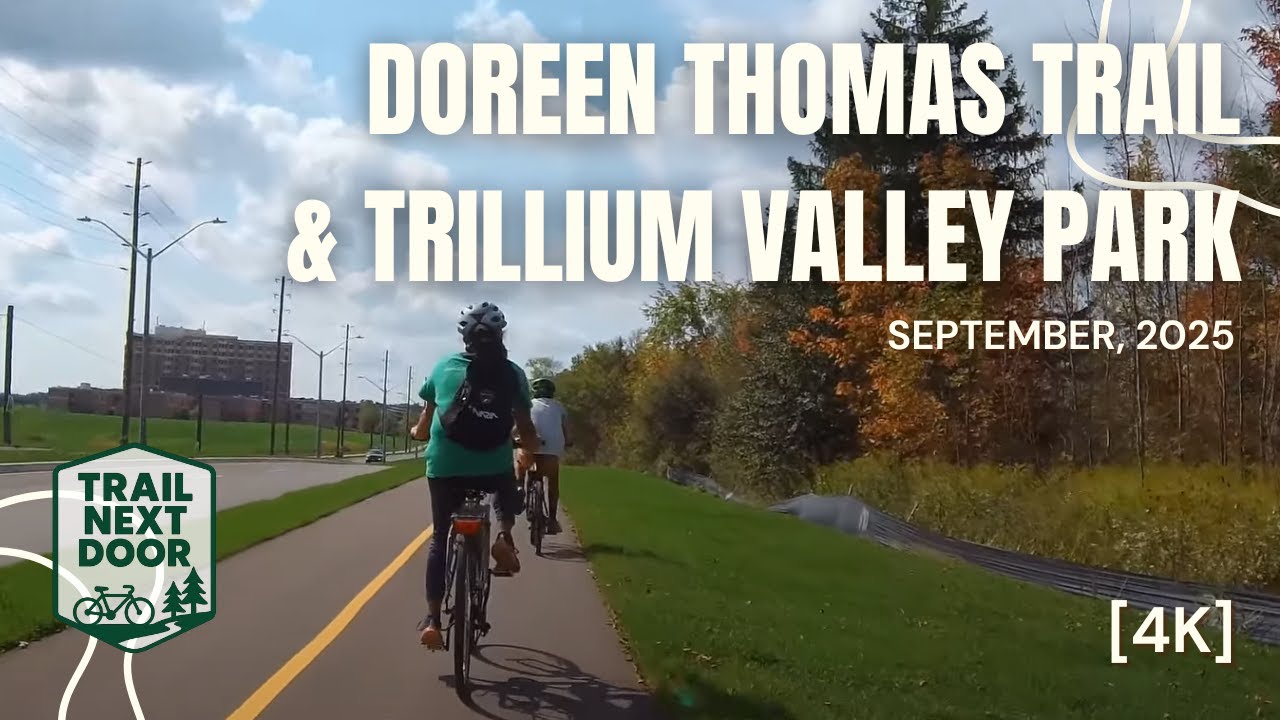 Doreen Thomas Trail  & Trillium Valley Park (new nice bicycle lanes on both sides of Bearinger Rd.)