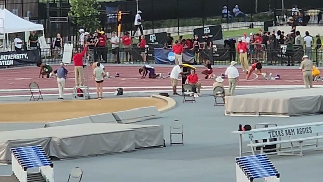 NCAA Quarterfinals 200m 19.85 Pr