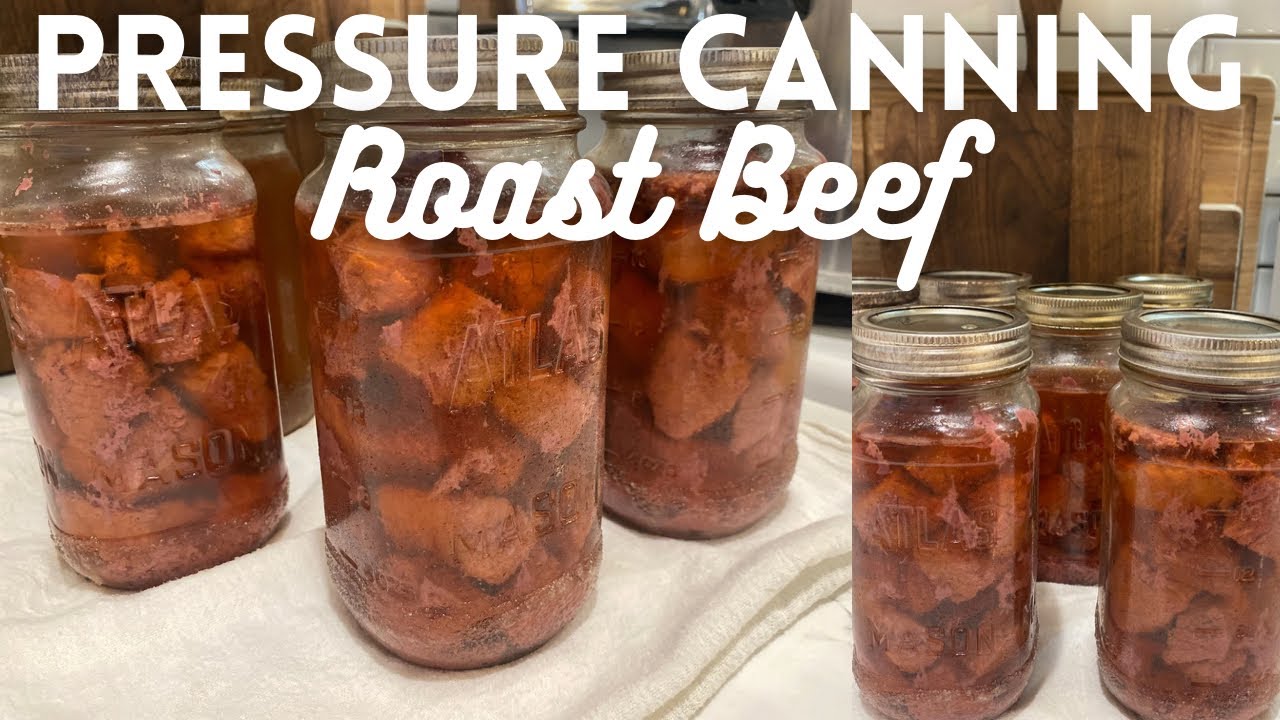 Pressure Canning Roast Beef - Ball Book Home Preserving