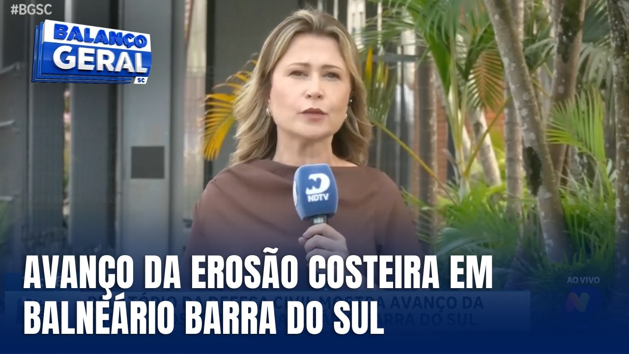 Relatório aponta avanço da erosão costeira em Balneário Barra do Sul