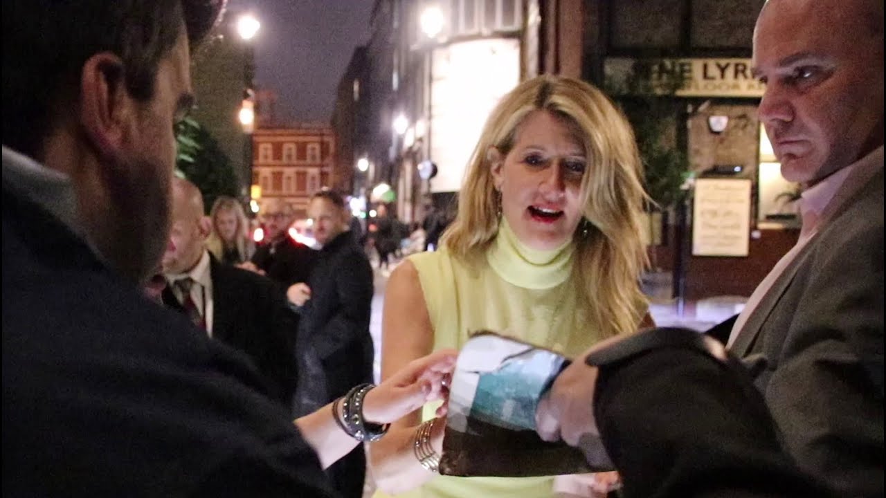 Marriage Story Laura Dern Meeting Fans and Signing Autographs During London Premiere