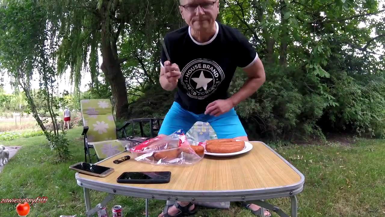 Urlop 2020 rok. Jest i grill na działce.