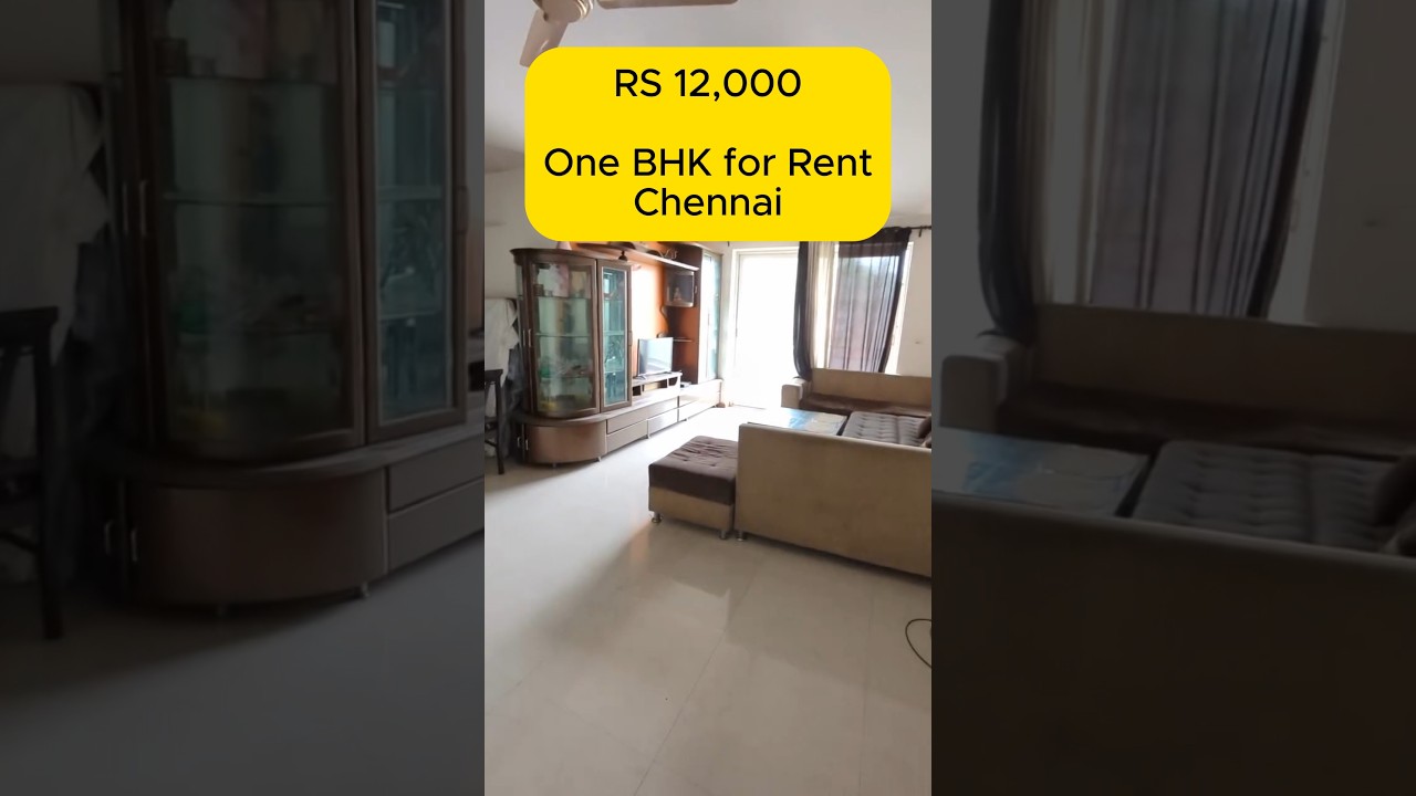 🔴1 BHK for Rent in Chennai| House for rent in Chennai| 