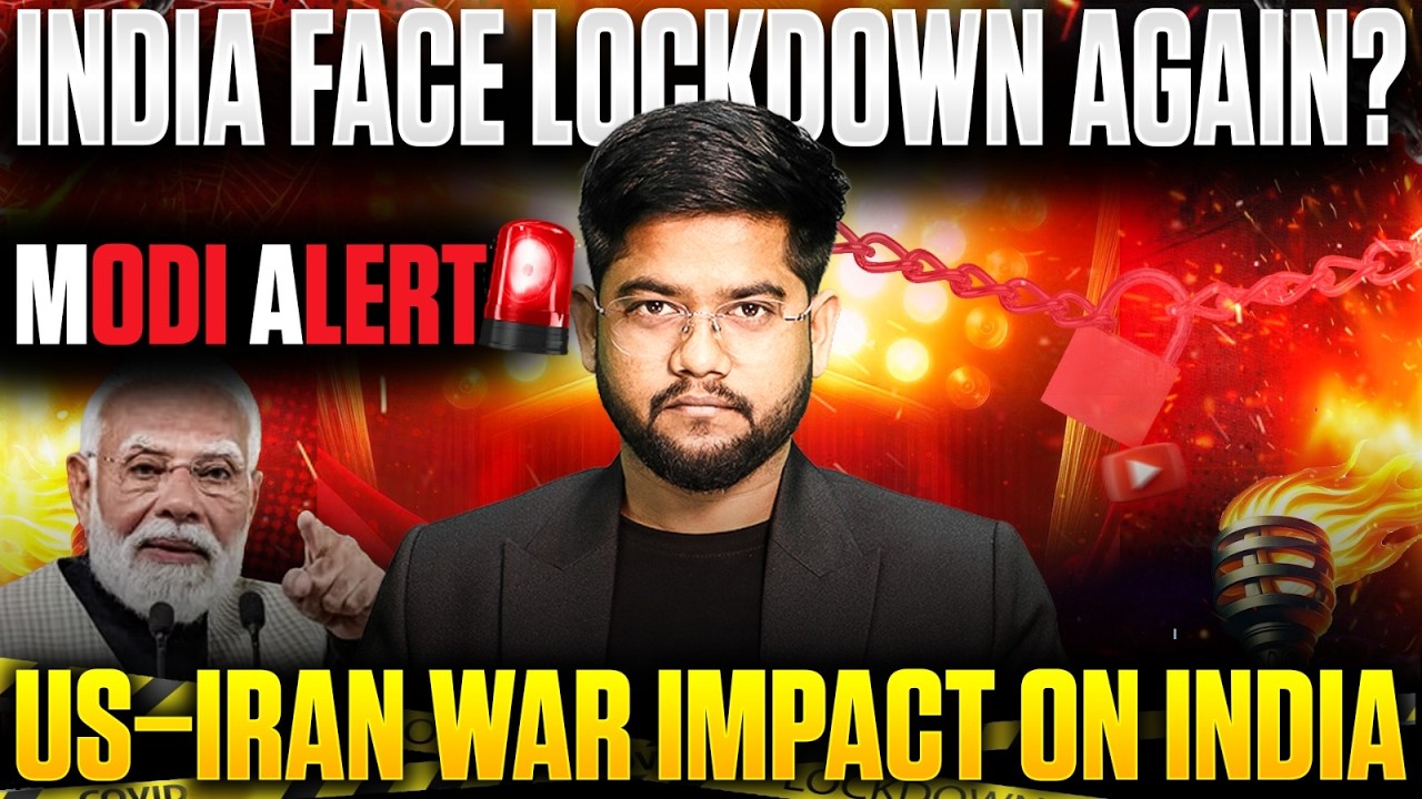 Will India Face Lockdown Again? Modi Alert 🚨 US&ndash;Iran War Impact on India | Explained in 5 Minutes