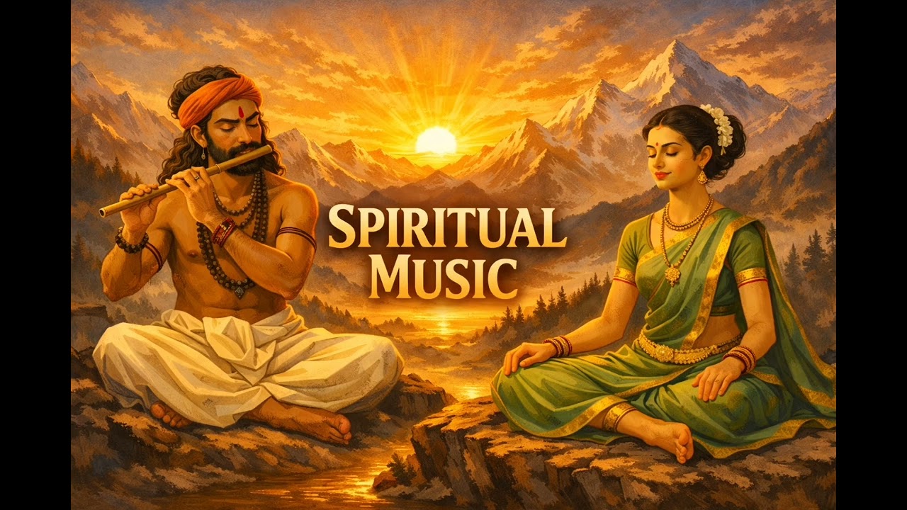 Divine Morning Meditation | Raag Bhairav Flute & Tanpura | Positive Energy Sunrise Music