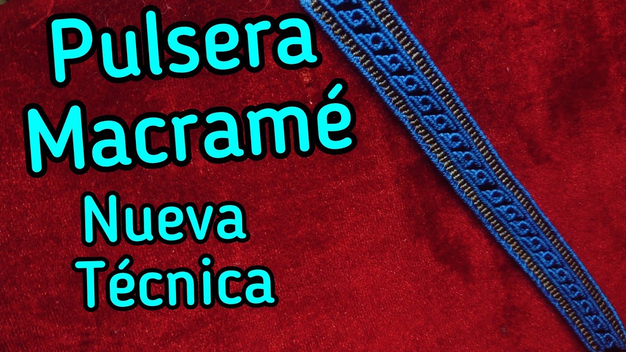 tutorial pulsera macramé paso a paso| DIY macramé| brazalete