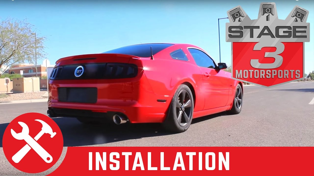 2011-2014 Mustang GT Solo Performance Mach-X Cat-Back Exhaust Kit Install