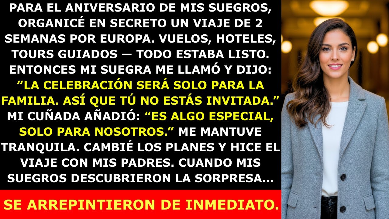 Mi Suegra Me Excluyó de Su Aniversario — Pero Se Arrepintió Rápidamente al Descubrir Esto