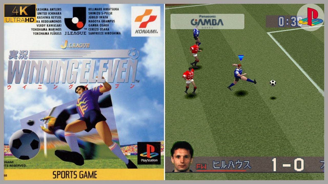 PS1 First Look [116] | J.League Jikkyou Winning Eleven (JP) (1995) | 4K60ᶠᵖˢ