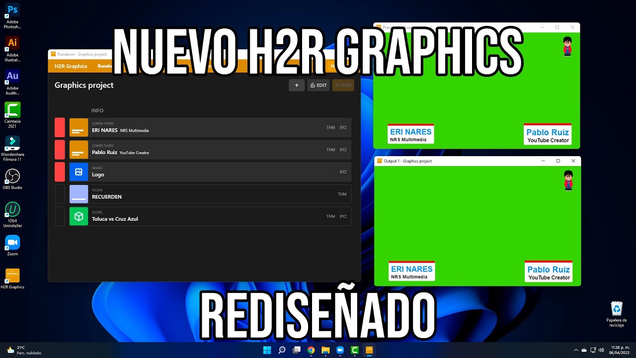 H2R Graphics V2 - Un nuevo y mejorado diseño