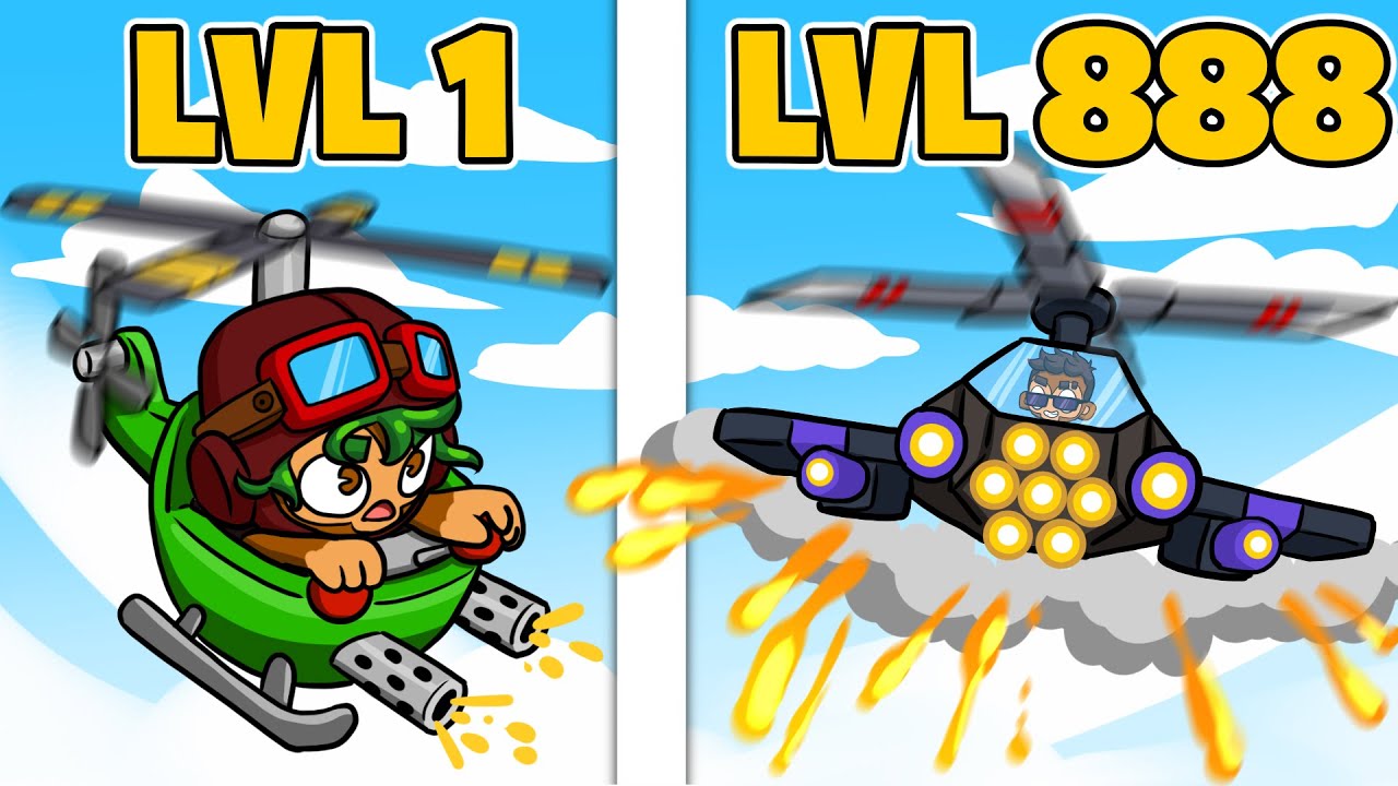 Tylko PILOT HELIKOPTERA CHALLENGE z MAĆKIEM! | BLOONS TD6