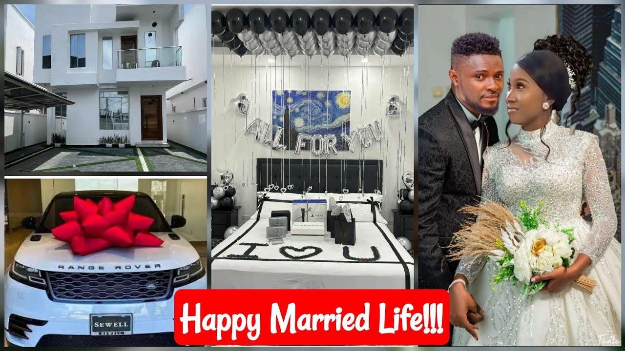 Морис Сэм и Соня Уче получили в качестве свадебных подарков дом и машину...