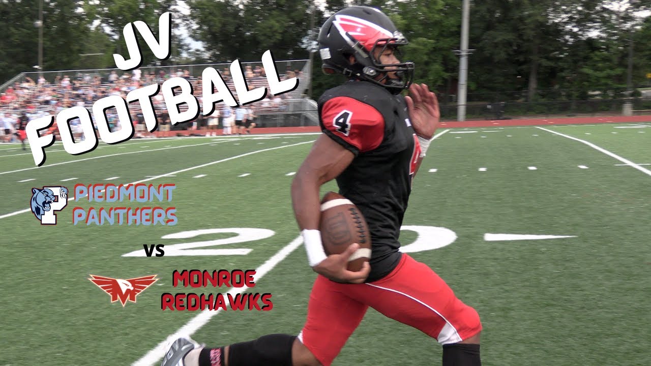 Monroe JV Redhawks roll over Piedmont JV Panthers, 52-0