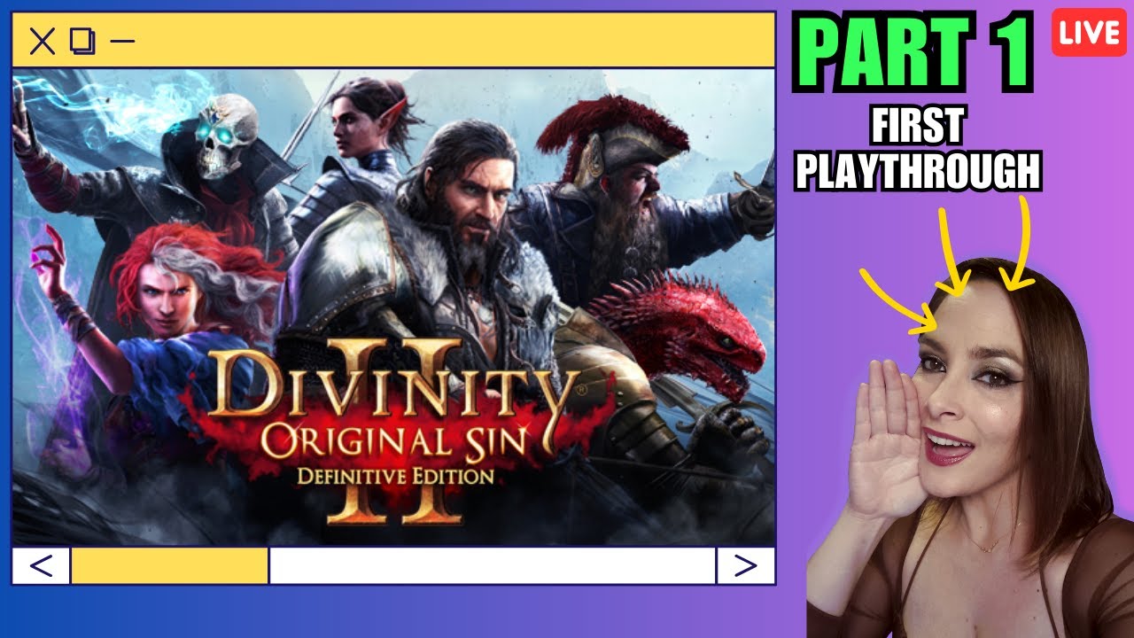 DIVINITY: ORIGINAL SIN 2 | Part 1 | First playthrough, comfy company 🌠