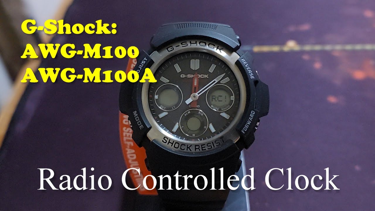 Radio Controlled Clock | AWG-M100 | How to manually received calibration signal | V014