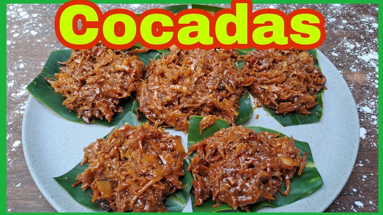 Cocadas Colombianas - Coco, Panela y Leche.